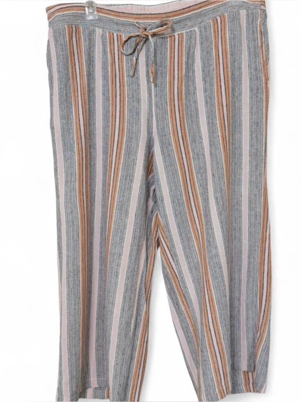 Per Se Linen Blend Capris